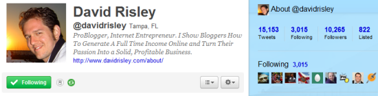 david risley twitter 100 marketers bạn nên follow trên Twitter phần 1