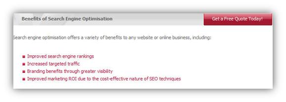 081808 2010 landingpage11 Website & Landing Page Design Elements for Usability and SEO