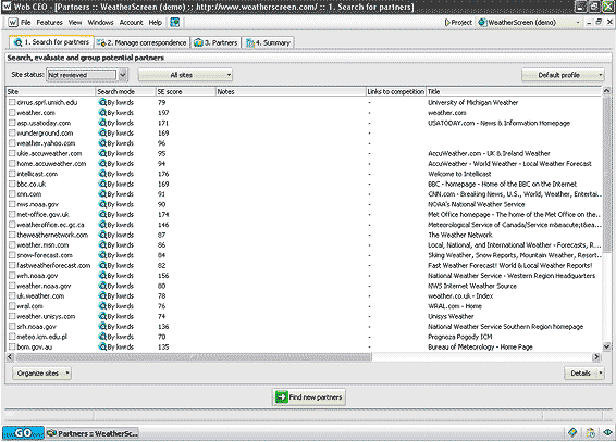webceo backlinks Reverse Engineer Your Competitors with Link Analysis Tools