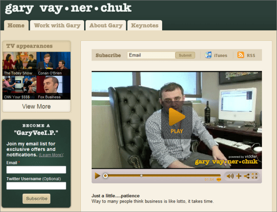gary vaynerchuk personal brand Gary Vaynerchuk, Social Media in Action