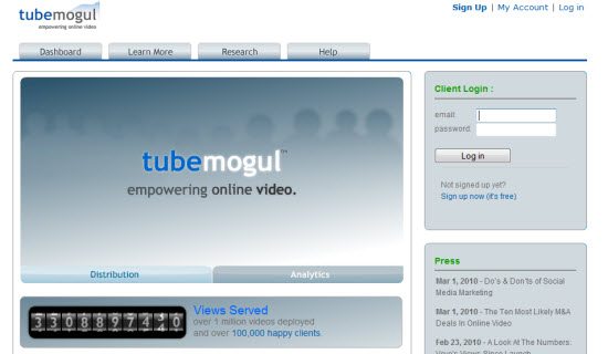 tubemogul 6 Syndication Services to Make Life Easier